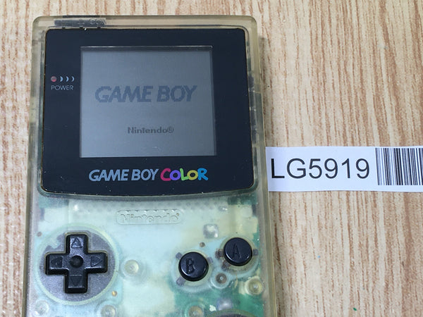 LG5919 With Defects - GameBoy Color Clear Game Boy Console Japan