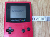 LG5925 With Defects - GameBoy Color Red Game Boy Console Japan