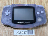 LG5947 With Defects - GameBoy Advance Milky Blue Game Boy Console Japan