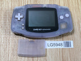 LG5948 Not Working - GameBoy Advance Milky Blue Game Boy Console Japan