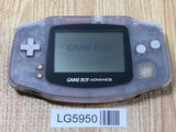 LG5950 With Defects - GameBoy Advance Milky Blue Game Boy Console Japan