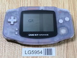 LG5954 With Defects - GameBoy Advance Milky Blue Game Boy Console Japan