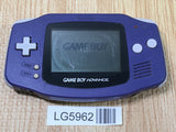 LG5962 With Defects - GameBoy Advance Violet Game Boy Console Japan