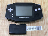 LG5965 Not Working - GameBoy Advance Black Game Boy Console Japan