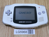 LG5968 With Defects - GameBoy Advance White Game Boy Console Japan