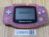 LG5975 Tested Working - GameBoy Advance Milky Pink Game Boy Console Japan