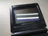 LG5976 Not Working - GameBoy Advance SP Onyx Black Game Boy Console Japan