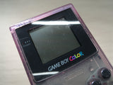 LG5999 Tested Working - GameBoy Color Clear Purple Game Boy Console Japan