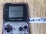 LG5999 Tested Working - GameBoy Color Clear Purple Game Boy Console Japan