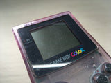 LG6000 With Defects - GameBoy Color Clear Purple Game Boy Console Japan
