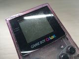 LG6000 With Defects - GameBoy Color Clear Purple Game Boy Console Japan