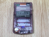 LG6000 With Defects - GameBoy Color Clear Purple Game Boy Console Japan