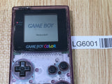 LG6001 With Defects - GameBoy Color Clear Purple Game Boy Console Japan