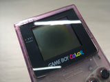 LG6002 Not Working - GameBoy Color Clear Purple Game Boy Console Japan