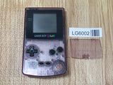 LG6002 Not Working - GameBoy Color Clear Purple Game Boy Console Japan