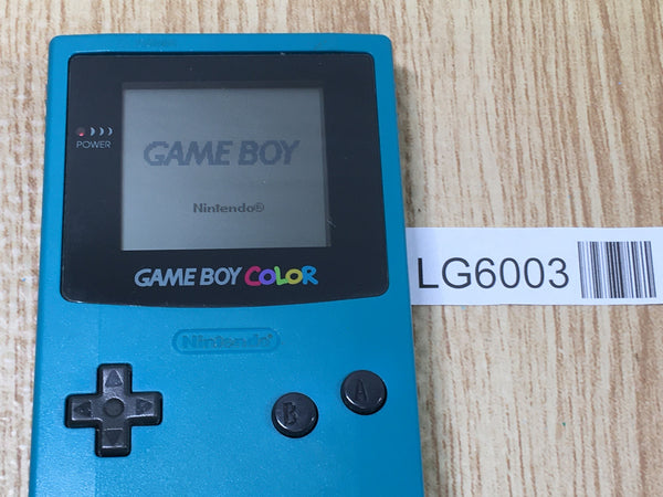 LG6003 With Defects - GameBoy Color Blue Game Boy Console Japan