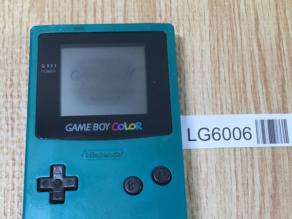 LG6006 With Defects - GameBoy Color Blue Game Boy Console Japan