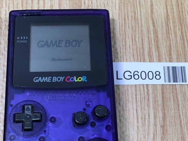LG6008 With Defects - GameBoy Color Midnight Blue Game Boy Console Japan