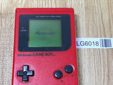 LG6018 With Defects - GameBoy Bros. Red Game Boy Console Japan