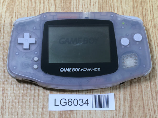 LG6034 With Defects - GameBoy Advance Milky Blue Game Boy Console Japan
