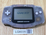 LG6035 With Defects - GameBoy Advance Milky Blue Game Boy Console Japan