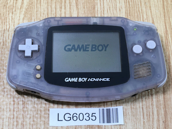LG6035 With Defects - GameBoy Advance Milky Blue Game Boy Console Japan