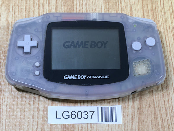 LG6037 With Defects - GameBoy Advance Milky Blue Game Boy Console Japan
