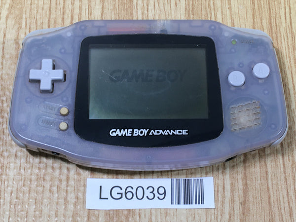LG6039 With Defects - GameBoy Advance Milky Blue Game Boy Console Japan