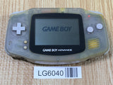 LG6040 With Defects - GameBoy Advance Milky Blue Game Boy Console Japan