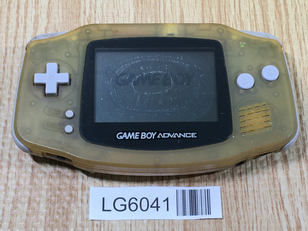 LG6041 With Defects - GameBoy Advance Milky Blue Game Boy Console Japan