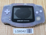 LG6042 With Defects - GameBoy Advance Milky Blue Game Boy Console Japan