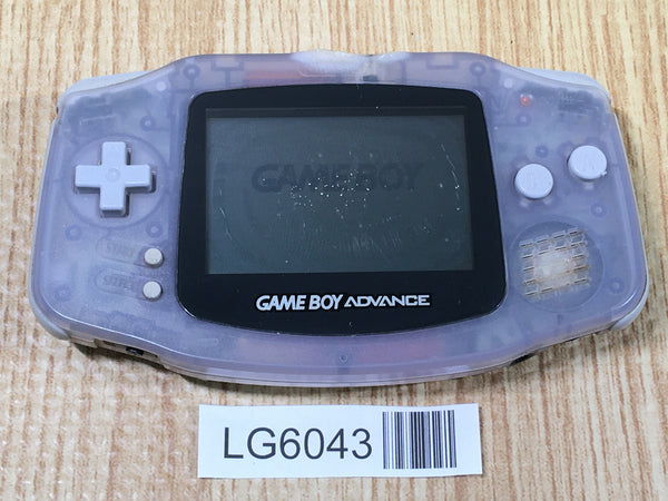 LG6043 With Defects - GameBoy Advance Milky Blue Game Boy Console Japan