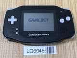 LG6045 With Defects - GameBoy Advance Black Game Boy Console Japan