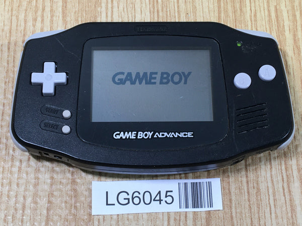 LG6045 With Defects - GameBoy Advance Black Game Boy Console Japan