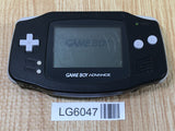 LG6047 With Defects - GameBoy Advance Black Game Boy Console Japan