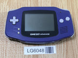 LG6048 Not Working - GameBoy Advance Violet Game Boy Console Japan