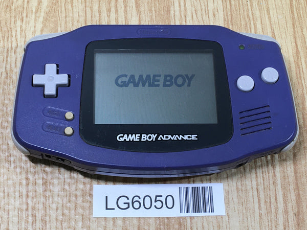 LG6050 With Defects - GameBoy Advance Violet Game Boy Console Japan