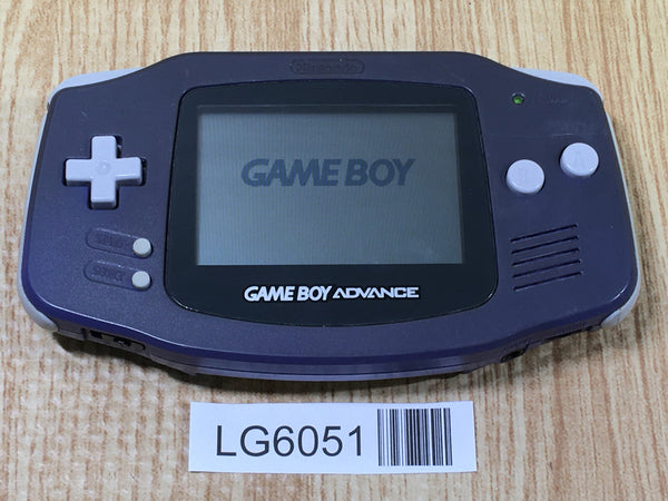 LG6051 Tested Working - GameBoy Advance Violet Game Boy Console Japan