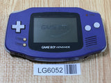LG6052 With Defects - GameBoy Advance Violet Game Boy Console Japan