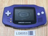 LG6053 With Defects - GameBoy Advance Violet Game Boy Console Japan