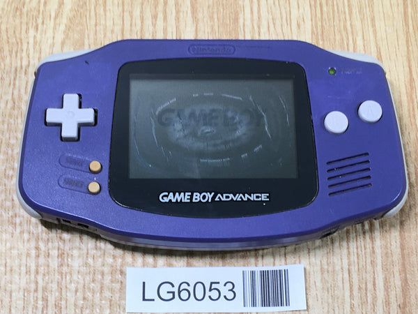 LG6053 With Defects - GameBoy Advance Violet Game Boy Console Japan