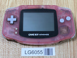 LG6055 With Defects - GameBoy Advance Milky Pink Game Boy Console Japan
