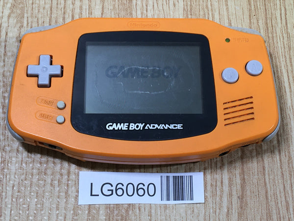 LG6060 With Defects - GameBoy Advance Orange Game Boy Console Japan