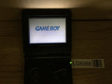 LG6066 With Defects - GameBoy Advance SP Onyx Black Game Boy Console Japan