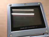 LG6067 With Defects - GameBoy Advance SP Pearl Blue Game Boy Console Japan