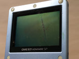 LG6069 With Defects - GameBoy Advance SP Pearl Blue Game Boy Console Japan