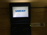 LG6071 Tested Working - GameBoy Advance SP Azurite Blue Game Boy Console Japan