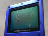LG6072 With Defects - GameBoy Advance SP Azurite Blue Game Boy Console Japan