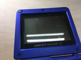 LG6072 With Defects - GameBoy Advance SP Azurite Blue Game Boy Console Japan