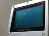 LG6074 With Defects - GameBoy Advance SP Platinum Silver Game Boy Console Japan